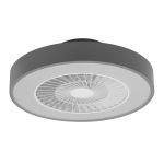 Ledvance Smart+ WiFi Ceiling Fan Cylinder Grey - 830-865 Tunable White | Remote Control