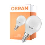 Osram Classic LED E14 Ball Frosted 3.3W 250lm - 840 Cool White | Replaces 25W