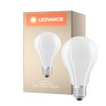 Ledvance  Classic LED E27 Pear Filament Frosted 17W 2452lm - 840 Cool White | Replaces 150W