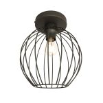 Emibig Ceiling Light Nest Steel Black | Suitable for 1x E27 - Max 15W