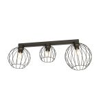 Emibig Ceiling Light Nest Steel Black | Suitable for 3x E27 - Max 15W