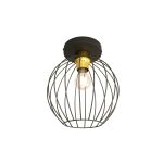 Emibig Ceiling Light Nest Steel Black | Suitable for 1x E27 - Max 15W