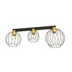 Emibig Ceiling Light Nest Steel Black | Suitable for 3x E27 - Max 15W