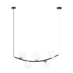 Emibig Pendant Ritz Steel Black | Suitable for 5x E14 - Max 10W