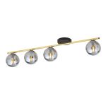 Emibig Ceiling Light Monza Steel Black | Suitable for 4x E14 - Max 10W