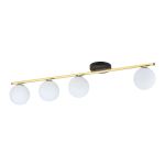 Emibig Ceiling Light Monza Steel Black | Suitable for 4x E14 - Max 10W