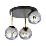 Emibig Ceiling Light Dolce Steel Black | Suitable for 3x E14 - Max 10W