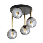 Emibig Ceiling Light Dolce Steel Black | Suitable for 4x E14 - Max 10W
