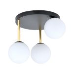 Emibig Ceiling Light Dolce Steel Black | Suitable for 3x E14 - Max 10W