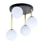 Emibig Ceiling Light Dolce Steel Black | Suitable for 4x E14 - Max 10W