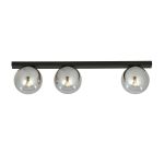 Emibig Ceiling Light Fit Steel Black | Suitable for 3x E14 - Max 10W
