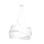 Emibig Pendant Vieno Steel White | Suitable for 2x E27 - Max 15W
