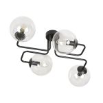 Emibig Ceiling Light Brendi Steel Black | Suitable for 4x E14 - Max 10W