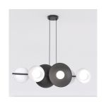 Emibig Pendant Volum Steel Black | Suitable for 6x G9 - Max 8W