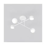 Emibig Ceiling Light Holon Steel White | Suitable for 2x G9 - Max 8W, 2x GX53 - Max 12W