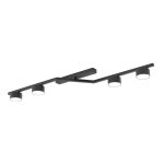 Emibig Ceiling Light Skan Steel Black | Suitable for 4x GX53 - Max 12W