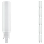 Multipack 10x Osram Dulux 7W - 830 Warm White | 4-Pin - Replaces 18W