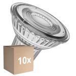 Multipack 10x Ledvance LED Reflector GU10 PAR16 6.1W 575lm 36d - 930 Warm White Warm White| Dimmable - Replaces 80W