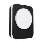 Eglo Wall Light Madriz Aluminium Black 3W 370lm - 830 Warm White | IP44