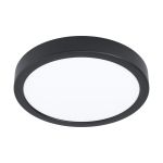 Eglo Ceiling Light Argolis 2 Steel Black 20W 2400lm - 830 Warm White | IP44