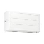 Eglo Wall Light Camarda Aluminium White | IP54 - Suitable for 1x E27