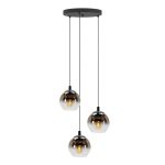 Eglo Pendant Ariscani 1 Steel Black | Suitable for 3x E27