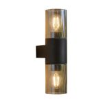 Eglo Wall Light Cropani Black | IP54 - Suitable for 1x E27
