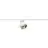 SLV Tracklight Spot Kalu 1-Phase Aluminium White | Suitable for 1x GU10 (AR111) 