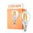 Osram LED Classic LED E14 Pear Filament Clear 1.2W 255lm - 827 Extra Warm White | Replaces 25W
