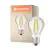 Ledvance Classic LED E27 Pear Filament Clear 7.2W 1521lm - 830 Warm White | Replaces 100W