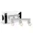 D'Lite Ceiling Spot Clio Aluminium White Tiltable| Suitable for 3x GU10