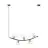 Emibig Pendant Ritz Steel Black | Suitable for 5x E14 - Max 10W