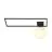 Emibig Ceiling Light Imago Steel Black | Suitable for 1x E14 - Max 10W