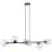 Emibig Pendant Rossi Steel Black | Suitable for 6x E14 - Max 10W