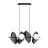 Emibig Pendant Drifton Steel Black | Suitable for 4x E14 - Max 10W