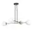 Emibig Pendant Ognis Steel Black | Suitable for 4x E27 - Max 10W