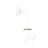 Emibig Wall Light Ognis Steel White | Suitable for 1x E27 - Max 10W