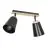 Emibig Ceiling Light Atlas Steel Black | Suitable for 2x E27 - Max 15W