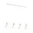 Emibig Pendant Rosa Steel White | Suitable for 4x E27 - Max 15W