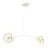 Emibig Pendant Skiva Steel White | Suitable for 2x E27 - Max 15W