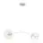 Emibig Pendant Euforia Steel White | Suitable for 2x E27 - Max 15W