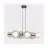 Emibig Pendant Model Steel Brown | Suitable for 6x G9 - Max 8W