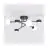 Emibig Ceiling Light Holon Steel Black | Suitable for 3x G9 - Max 8W, 3x GX53 - Max 12W