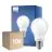 Multipack 10x Philips Master LED E27 Pear Filament Frosted 3.4W 470lm - 922-927 Dim To Warm | Best Colour Rendering - Dimmable - Replaces 40W