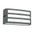 Eglo Wall Light Camarda Aluminium Anthracite | IP54 - Suitable for 1x E27