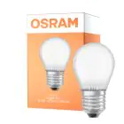 Osram LED Superstar E27 Ball Filament Frosted 3.4W 470lm - 940 Cool White | Best Colour Rendering - Dimmable - Replaces 40W