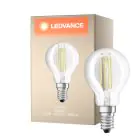 Ledvance Classic LED E14 Pear Filament Clear 3.4W 470lm - 940 Cool White | Best Colour Rendering - Dimmable - Replaces 40W