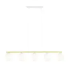 Emibig Pendant Allora Steel White | Suitable for 5x E14 - Max 10W