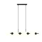 Emibig Pendant Rory Steel Black | Suitable for 8x E14 - Max 10W