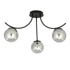 Emibig Ceiling Light Boston Steel Black | Suitable for 3x E14 - Max 10W